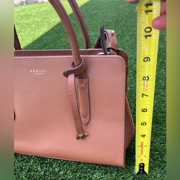 Radley London Liverpool Street Leather Ziptop Tan Brown - Picture 3 of 12